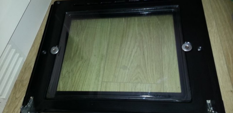 Single Oven Door Cleaning